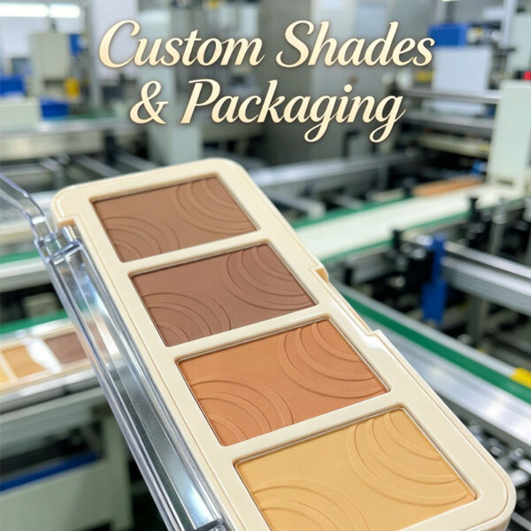 1-6 4 Color Long Lasting Contour & Highlighter Palette