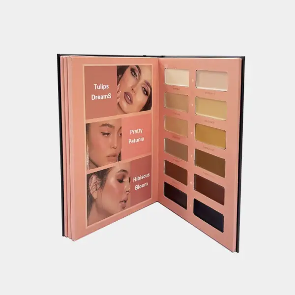 1000X1000主图-5 4-in-1 Multi-Layer Full Face & Eye Makeup Palette Book