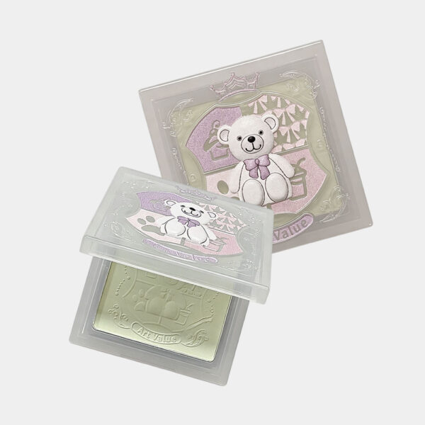 2主图-4 Art Value Cute Teddy Bear Matte Pressed Powder