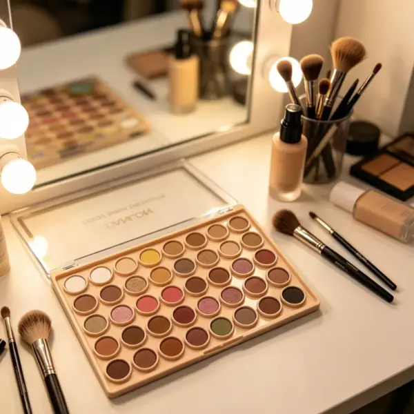 3-6 40 Colors Professional High Pigment Eyeshadow Palette