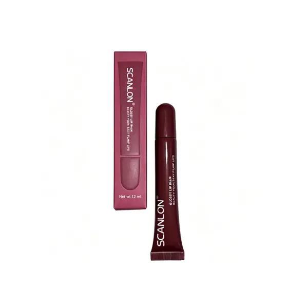 45 Hydrate & Plump: Squeeze Tube Glossy Lip Balm with Glass Finish