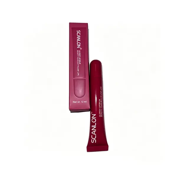 48 Hydrate & Plump: Squeeze Tube Glossy Lip Balm with Glass Finish