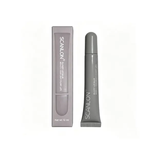 49 Hydrate & Plump: Squeeze Tube Glossy Lip Balm with Glass Finish