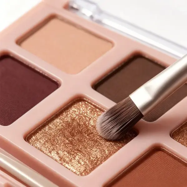 5-2 CANLON 10 Colors Matte & Shimmer Nude Eyeshadow Palette