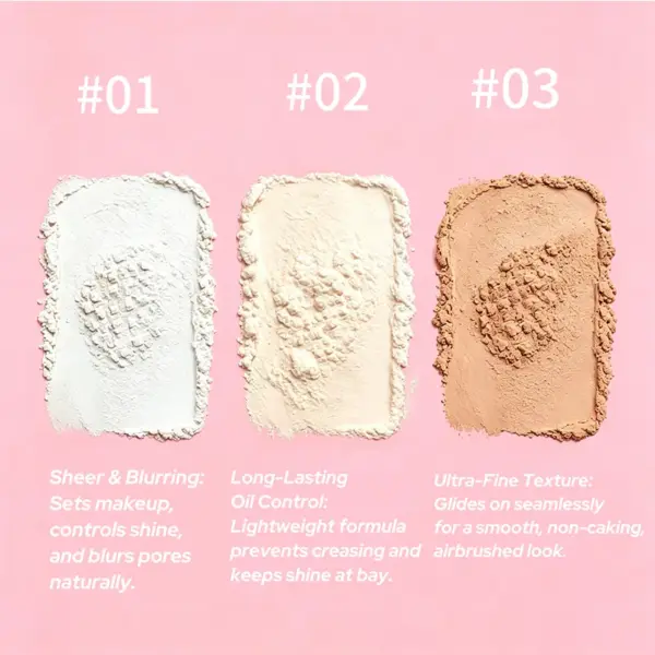 59 Heart-Shaped Setting Powder
