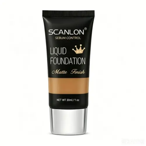7-1 SCANLON Matte Foundation: Oil-Control & Long-Lasting 30ml
