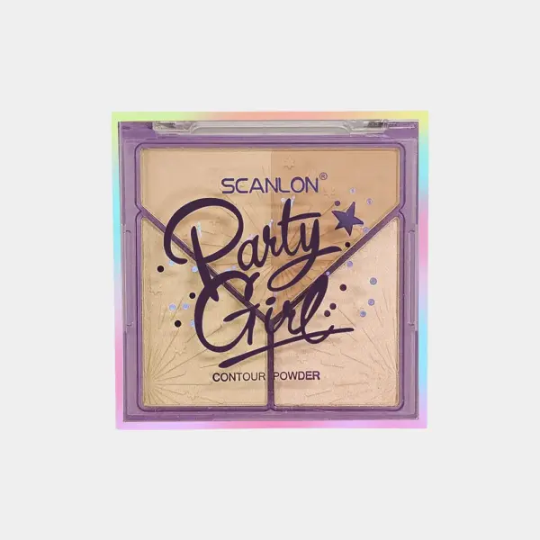 SCANLON Party Girl 3 Shades Contour Powder