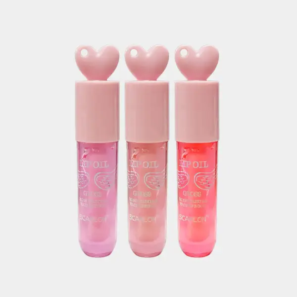 唇油主图-1 SCANLON 3-Color Tinted Hydrating Lip Oil Gloss