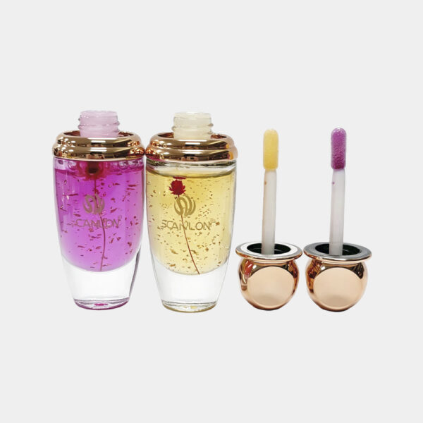唇油主图-5 SCANLON Eternal Flower Gold Flake Lip Glow Oil