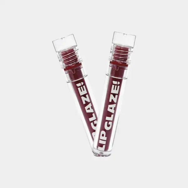 唇釉4-5 Minimalist High-Shine Crystal Lip Glaze – Long-Lasting Moisture & Vivid Color Payoff