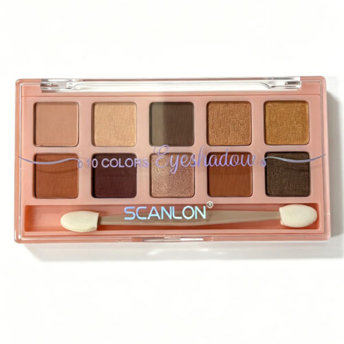 未标题-1 CANLON 10 Colors Matte & Shimmer Nude Eyeshadow Palette
