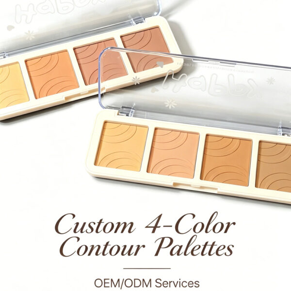 未标题-5 4 Color Long Lasting Contour & Highlighter Palette