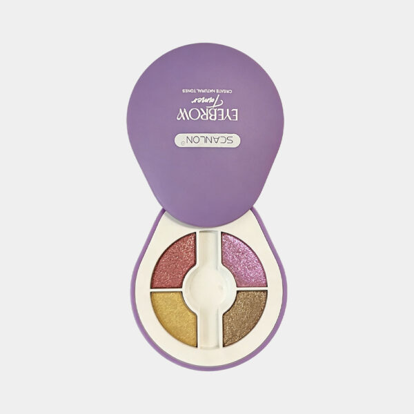 眼影-3 SCANLON 4-Color Shimmer Eyeshadow Palette